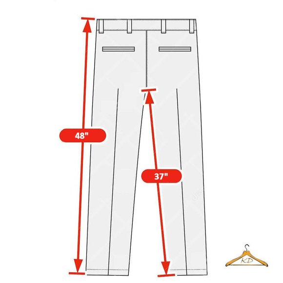 Jos. A. Bank Suit - 50R/45, Blue Windowpane Plaid, NWT - Picture 16 of 16